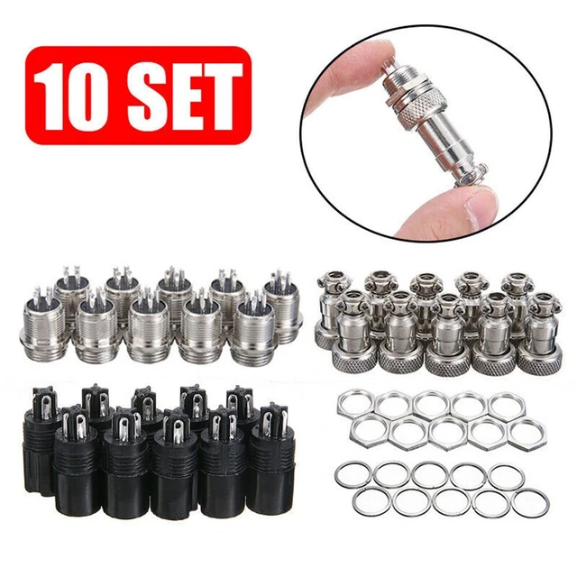 Aviation Connector Plugs Good Performance 2/3/4/5/6Pin Easy To Use High Quality