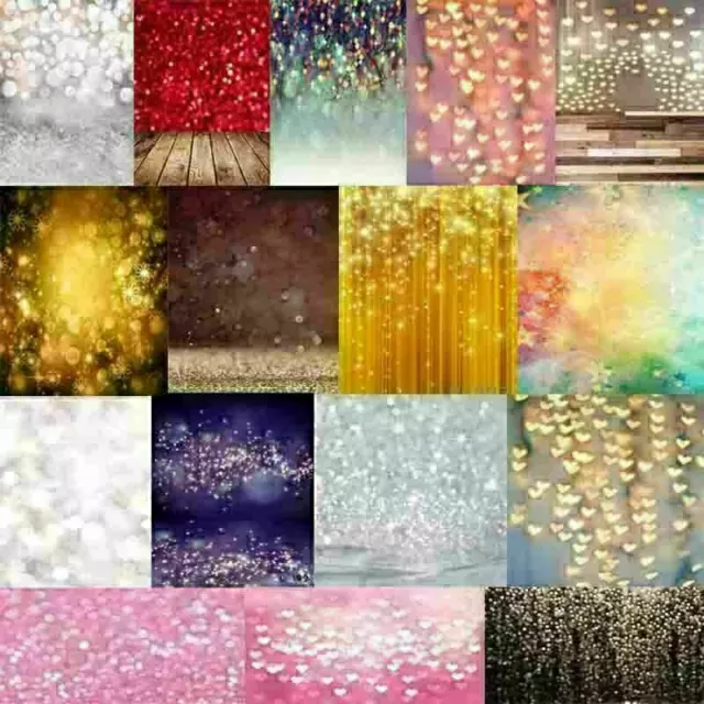 3x5ft/5x7ft Glitter Photography Backdrop Studio Photo Props Background Cloth