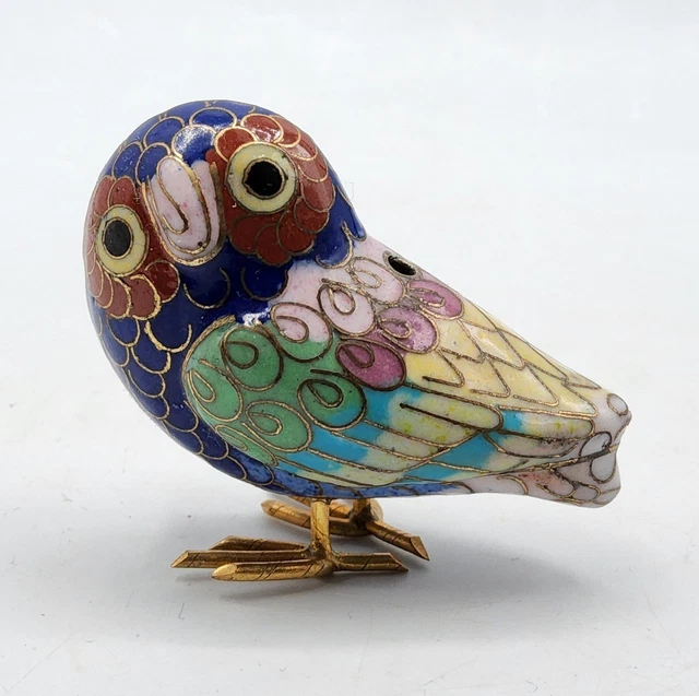 SUPERBE HIBOUX ANCIEN CLOISONNÉ CHINOIS (Gebraucht) in Martigny für CHF