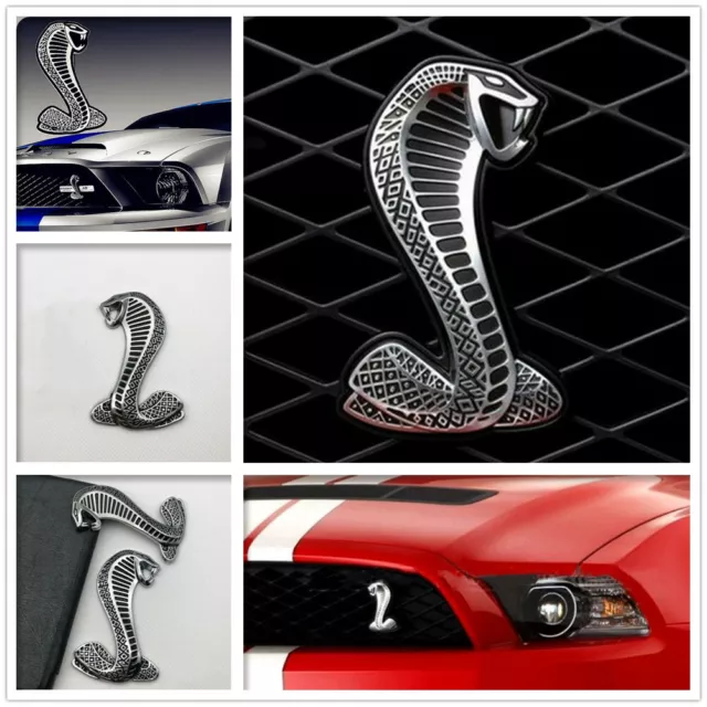 Cobra 3D Car Emblem Badge Decal Logo Sticker Car Body Truck Motor Bike Decor New