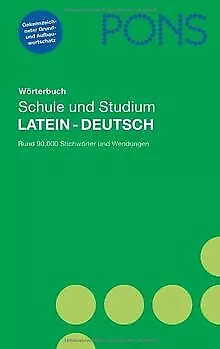 PONS Wörterbuch für Schule und Studium / Latein-Deutsch:... | Buch | Zustand gut