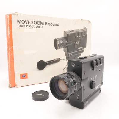 VINTAGE AGFA MOVEXOOM 6 SOUND SUPER 8 CINEPRESA 