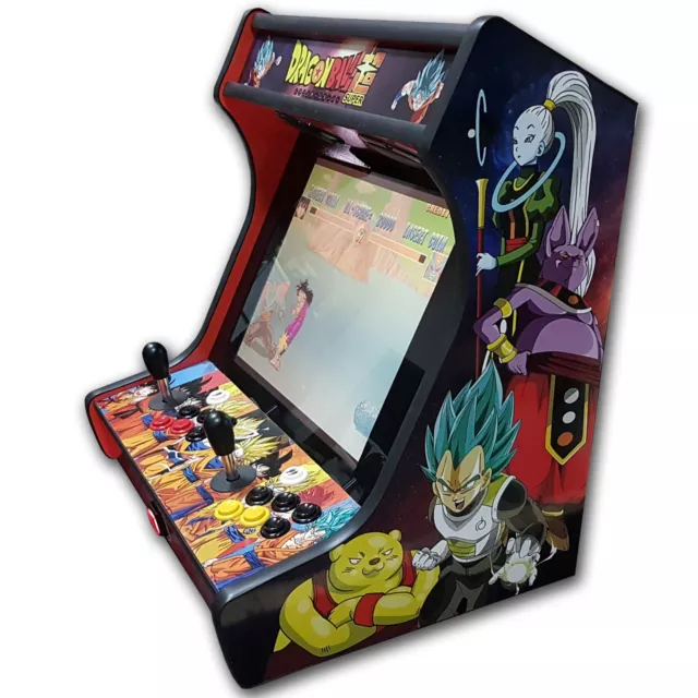 Maquina Recreativa Bartop 19" 4/3 Dragonball 2 Años Garantia