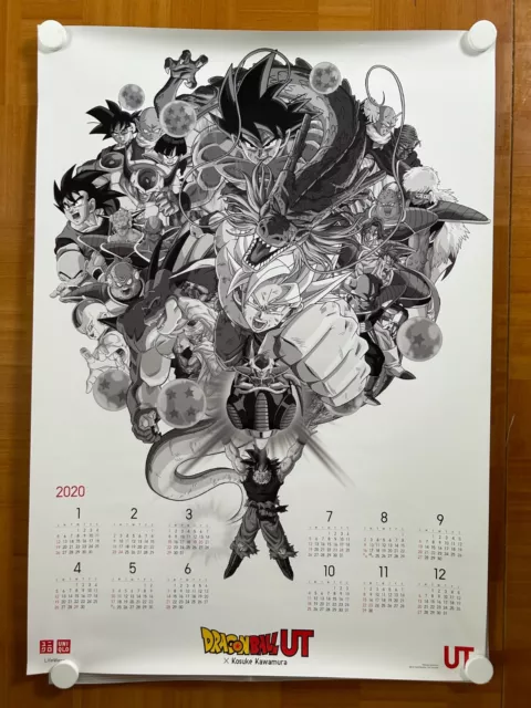 DRAGON BALL Kosuke Kawamura UNIQLO (2020) Japan Original Poster B2(20x28)