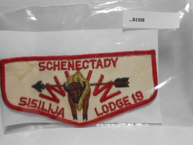 O.a. Lodge 19 Schenectady Sisilija Twil Flap    B1508