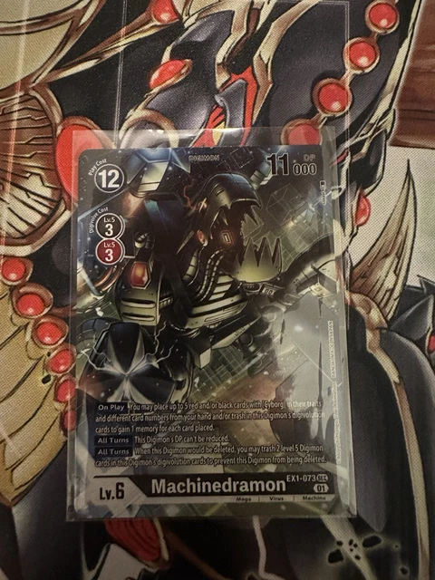 DIGIMON CARD GAME Machinedramon EX1-073 - Alt Art [Classic Collection  EX-01] 99.99 - PicClick UK