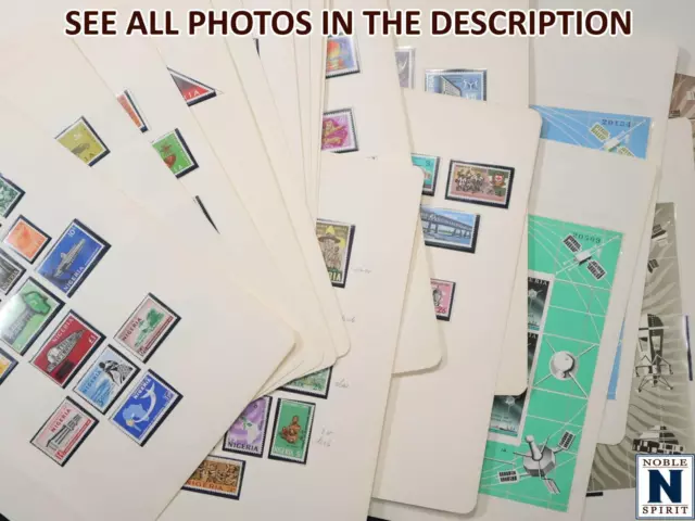NobleSpirit No Reserve (LC) Nigeria Wonderful MNH Collection  on Pages