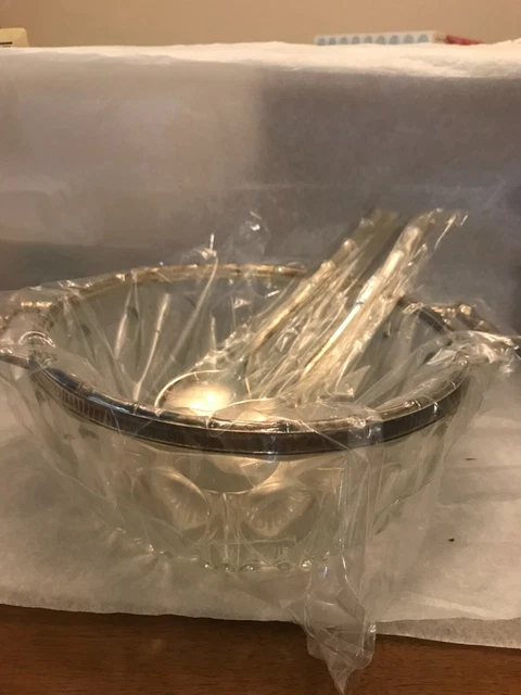 Vintage Webster Wilcox Salad Set Bnib