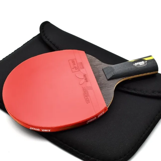 DHS Hurrancane III Table Tennis Paddle Ping Pong Racket Bat Shot Hand CN