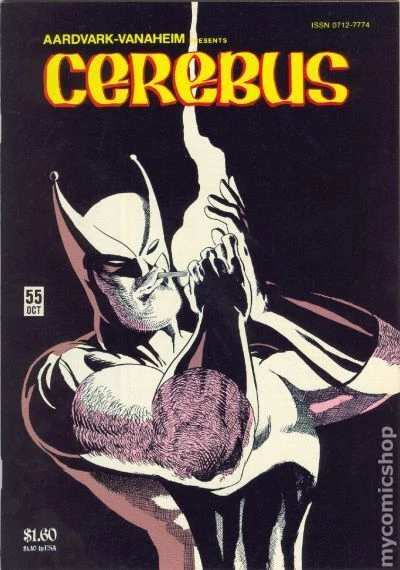 Cerebus #55 VG 1983 Stock Image Low Grade