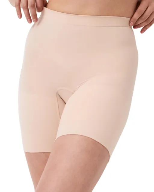 SPANX Shapewear Tummy Control Power Shorts in Soft Nude Beige Size S UK 8-10