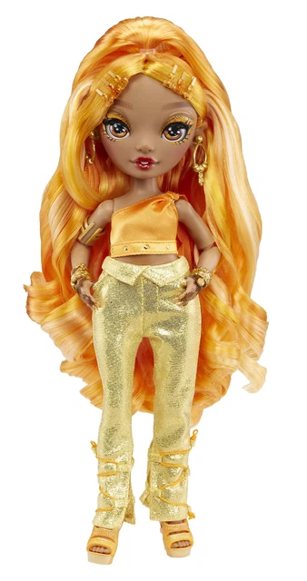 Rainbow High Fashion Doll- Meena Fleur (Saffron Gold)