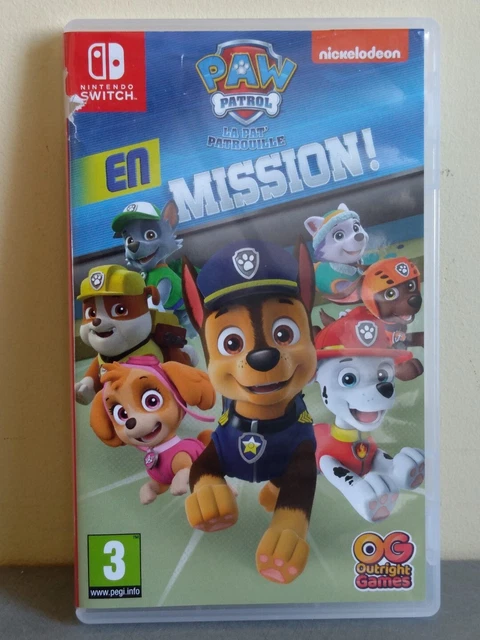 PAW PATROL LA PAT' PATROUILLE EN MISSION sur Nintendo Switch - Jeu test?� OK EUR 18,00 - PicClick FR