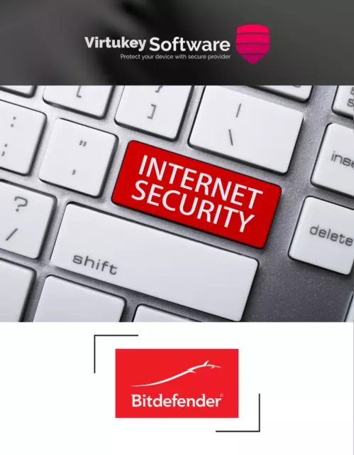 Bitdefender Internet Security 2024 /  1, 3 oder 5  PC / 1 oder 2 Jahre ESD Key 3