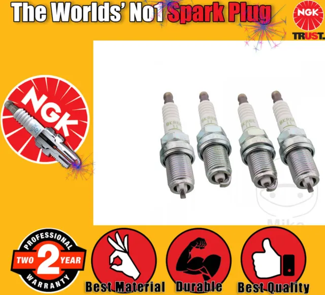 NGK Spark Plug - 4pcs set