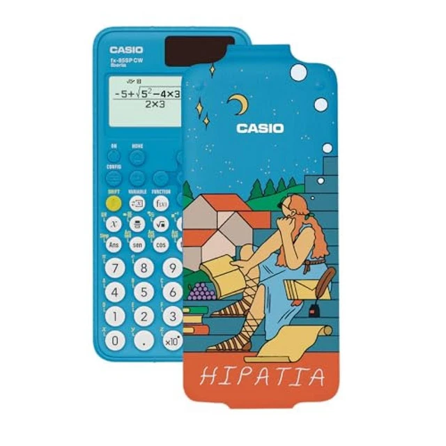 Calcolatrice Scientifica Casio FX-991DE CW ClassWiz Con Art-case Music - Menù Tedesco, Edizione Limitata