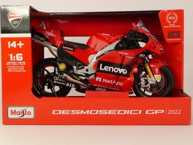 Maisto GP Racing Ducati Lenovo Team 2022 1:6 au meilleur prix sur