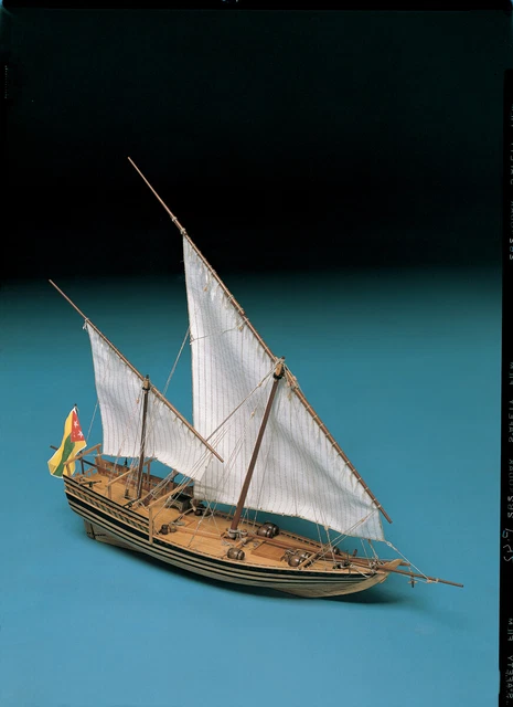 Corel SM52 – Modello Nave Goletta Francese Toulonnaise 1:75 – Kit In Legno Non Assemblato - Foto 1