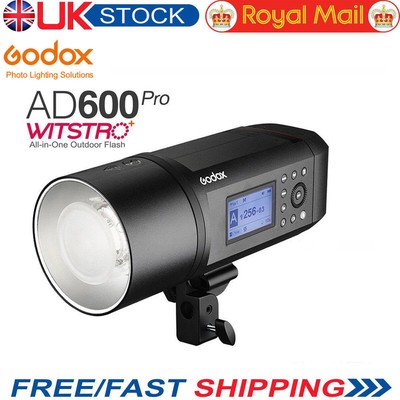 REGNO Unito GODOX AD600Pro 600Ws 2.4G TTL HSS x del sistema flash da esterno con batteria Li-ON 