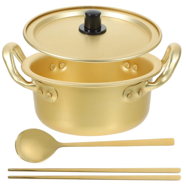 POT DE NOUILLES Ramen Marmite Aluminium Vintage Batterie Cuisine Pates Soupe EUR 19,81 - IT
