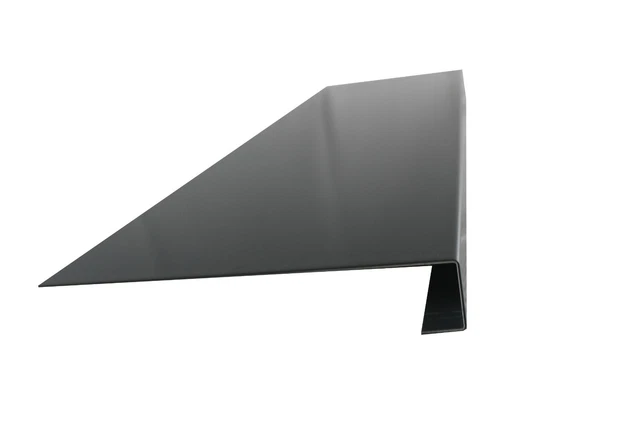 Ortgangbrettverkleidung2 Ortgangblech Ouverture Verkleidungsblech Ortgang 1m