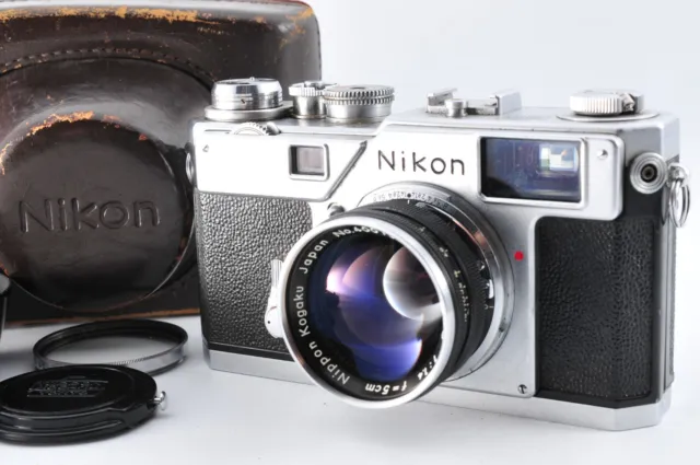 Nikon S3 Rangefinder Film Camera w/ Nikkor-S 50mm f/1.4 Lens from JAPAN #266