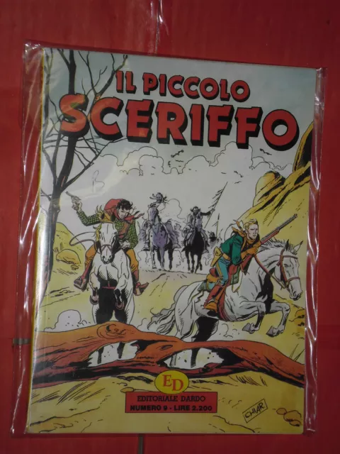 Piccolo Sceriffo Formato Bonelli -N° 9 -B -Editoriale Dardo Fumetti 1990-Gialli