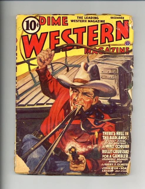 Dime Western Magazine Pulp Dec 1941 Vol. 31 #4 VG