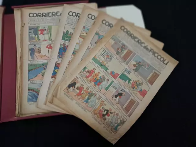 Corriere dei Piccoli Raccolta con Cofanetto del 1933 dal n° 1 al n°53