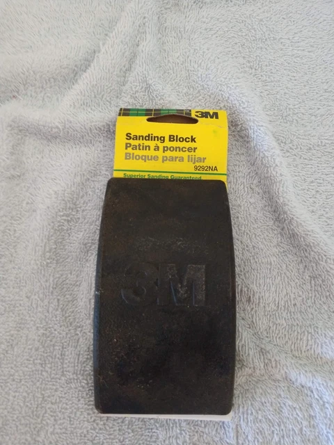 NEW 3M 9292NA 2-5/8 In. X 4-3/4 In. X 1-1/4 In. Sanding Block | Rubber 