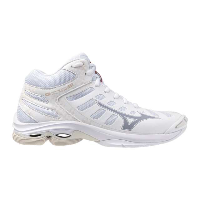 SCARPE DA PALLAVOLO Mizuno Wave Voltage 2 Mid White Aleutian Cloud Pink EUR 130 00 PicClick IT