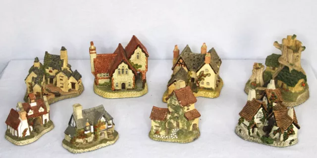 David Winter Cottages Lot of 8