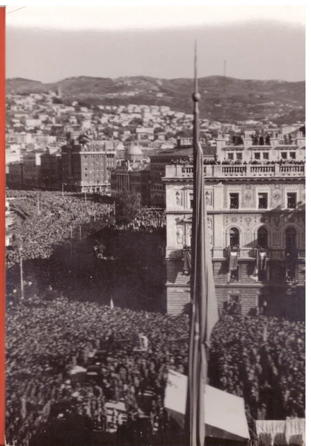 Trieste 04.Novembre 1954 La Parata Animatissima