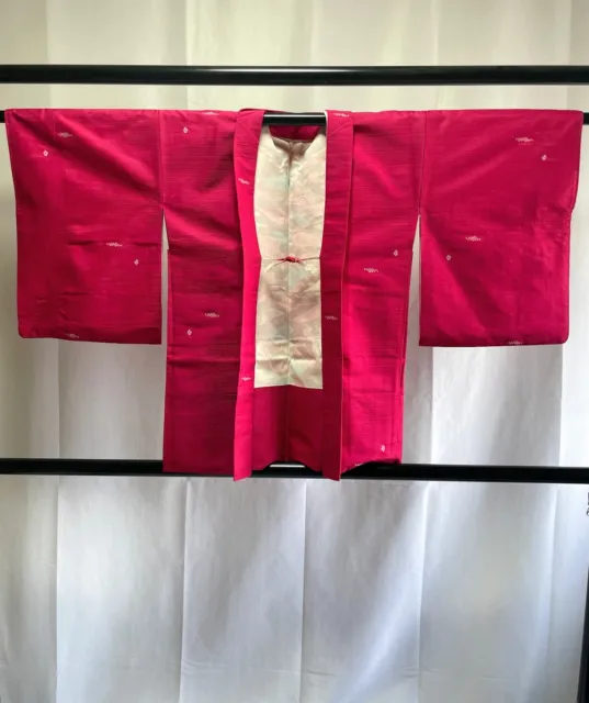 Vintage Japanese Silk Haori Jacket - Antique Haori Kimono Jacket