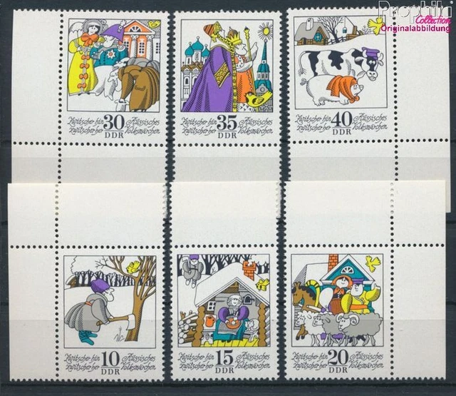 DDR Briefmarken Kleinbogen 1970 Märchen – Komplette Ausgabe Postfrisch (MNH)