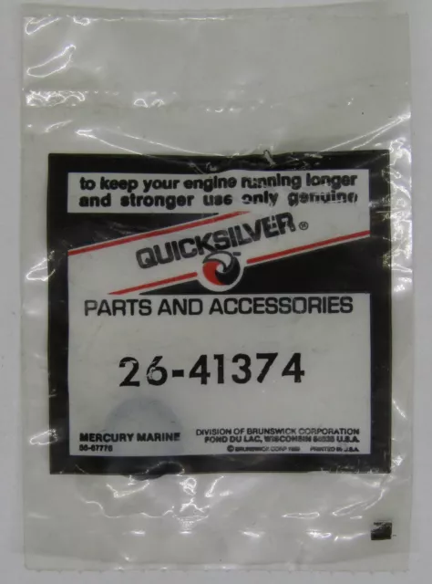 New Quicksilver Mercury Marine Boat OEM Oil Seal Part No. 26-41374