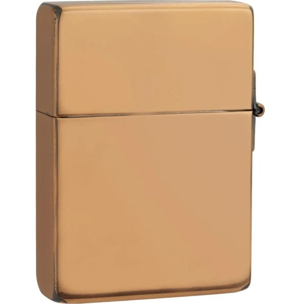 Zippo Oil Lighter 1935 Replica Guarantee Card Copper Brass Antique Etching NEW 2