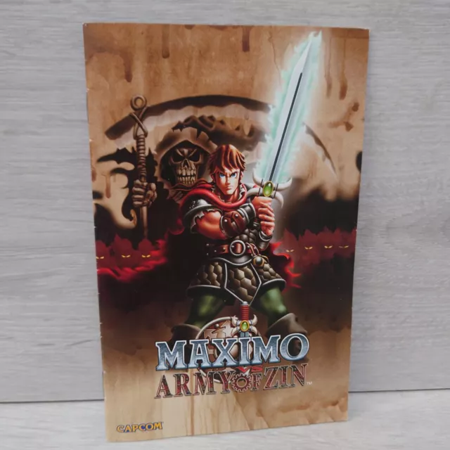 Maximo vs Army of Zin (Sony PlayStation 2, 2004) PS2 Manual Only