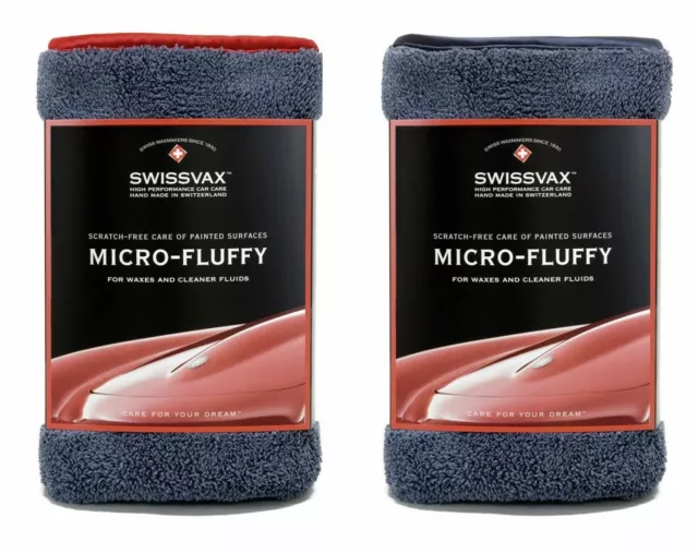 SWIZÖL SWISSVAX Micro-Flausch MICRO-FLUFFY Doppelflausch Wachstuch, Poliertuch