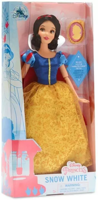 DISNEY - Snow White Classic Doll with Pendant – 11" NEW Sealed Official