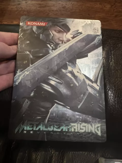 Metal Gear Rising: Revengeance Steelbook - Xbox 360 Version Complete Fast Ship! Metal Gear Rising: Revengeance Steelbook - Xbox 360 Version Complete Fast Ship!
