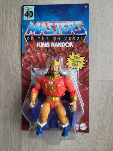 MOTU Origins Masters of the Universe He-Man NEU OVP King Randor König Randor