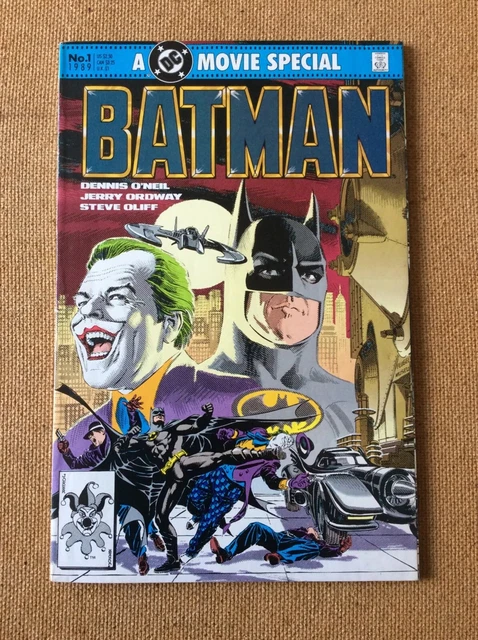DC Comics Batman Official Movie Special Adaptation #1 Higher Grade 1989