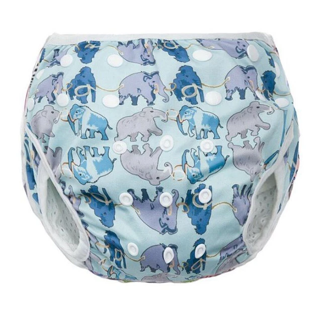 Diaper Cover Baby Swimming Waterproof Cloth Nappy Adjustable Pant Infant Toddler