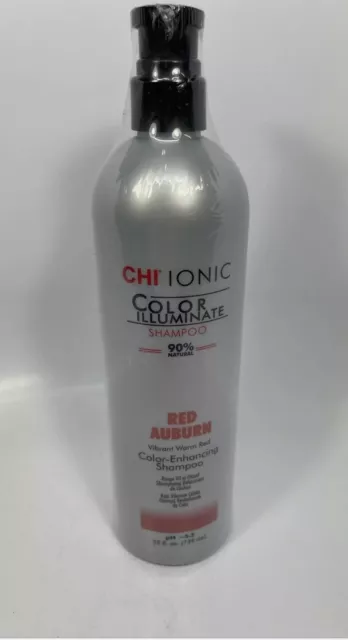 CHI Ionic Color Enhancing Shampoo PH 5.5 Red Auburn 25 OZ, Sealed