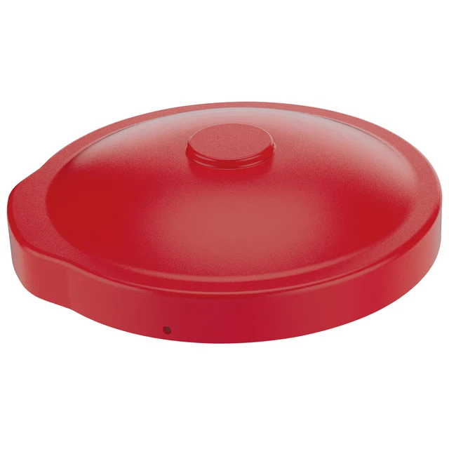 Universal Fit Drum Cover Red Diameter 24.625 in Material Polyethylene Drum Size