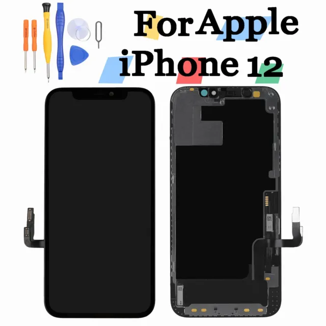 For Apple iPhone 12 6.1" LCD Display Touch Screen Digitizer Assembly Replacement