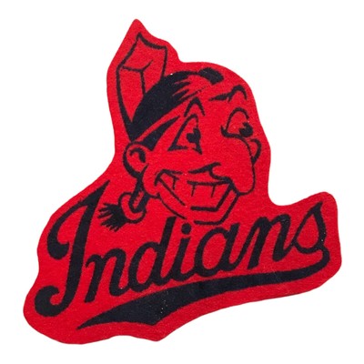 1950'S Cleveland Indians MLB Baseball Vintage 5.5