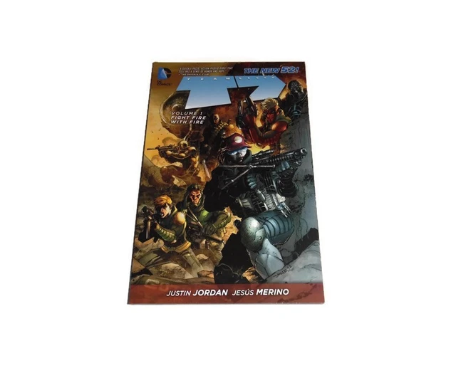 DC Comics Team Seven 7 Volume 1 Fight Fire With Fire Book New 52 Paperback 2013