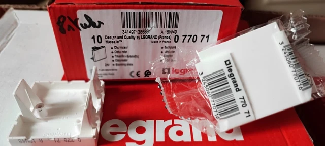 LEGRAND OBTURATEUR MOSAIC 2 modules - blanc 077071 EUR 5,00 - PicClick FR